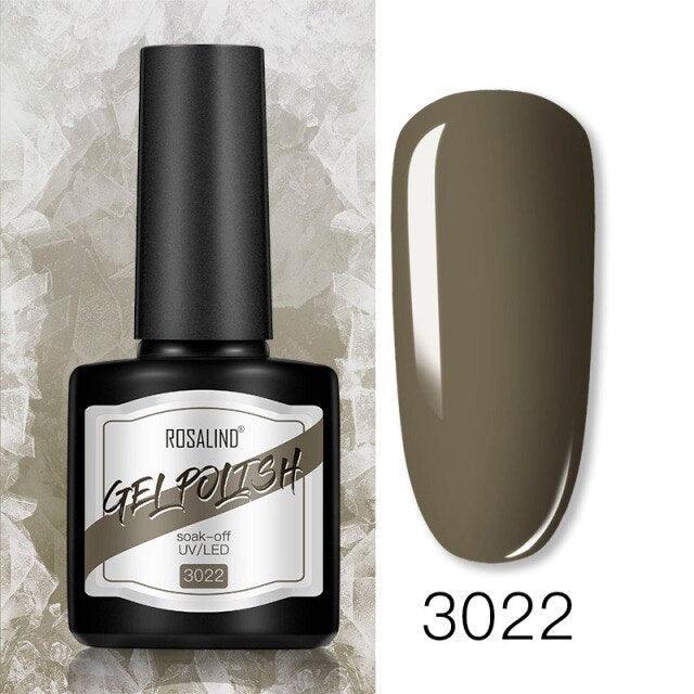 Modern Womens Glossy Colorful 8ml Nail Gel Polish Permanent UV LED High Quality Crystal Effect Design