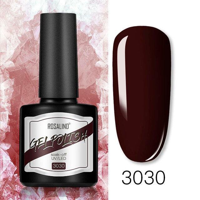 Modern Womens Glossy Colorful 8ml Nail Gel Polish Permanent UV LED High Quality Crystal Effect Design