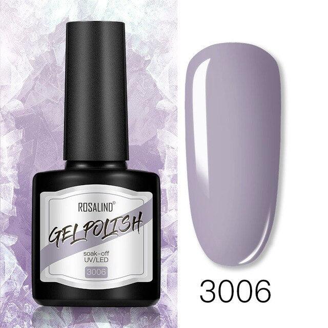Modern Womens Glossy Colorful 8ml Nail Gel Polish Permanent UV LED High Quality Crystal Effect Design