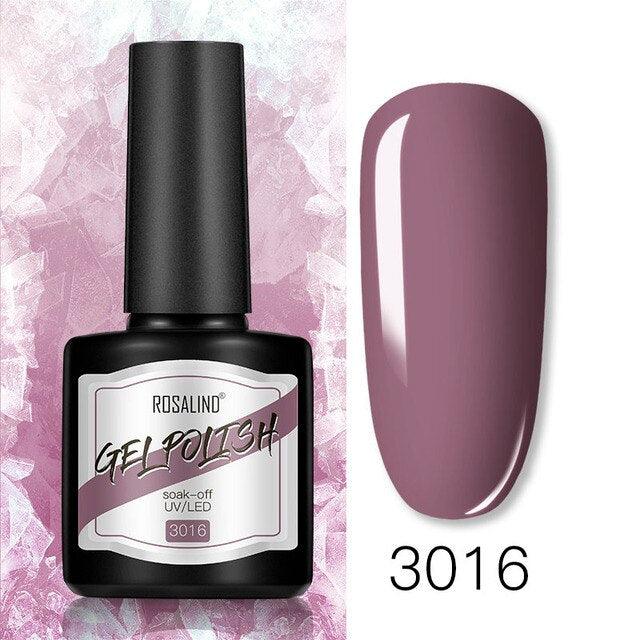 Modern Womens Glossy Colorful 8ml Nail Gel Polish Permanent UV LED High Quality Crystal Effect Design