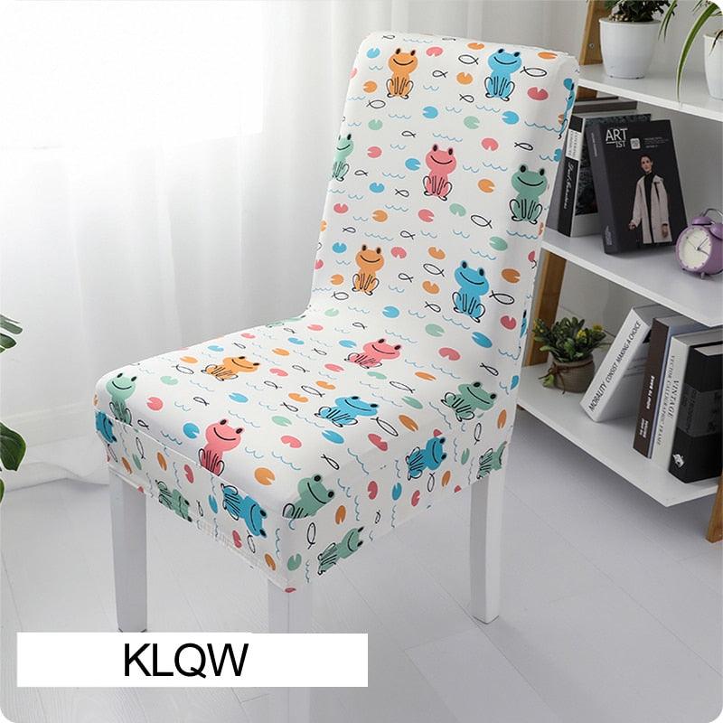 Stretch Elastic Chair Covers Spandex For Wedding Dining Room Office Banquet house chaise chair cover Chair Covers Protector Slipcovers For Hotel Banquet Restaurant Dining Room Cover