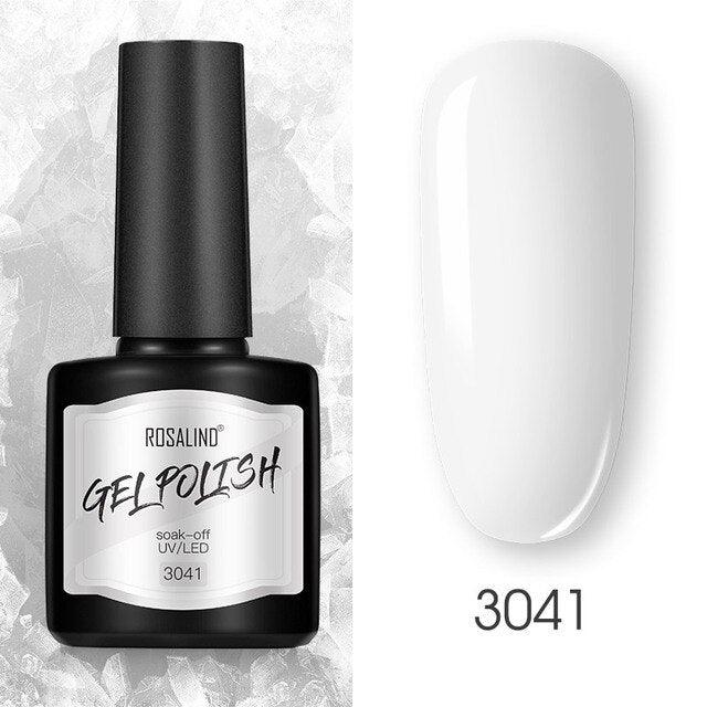 Modern Womens Glossy Colorful 8ml Nail Gel Polish Permanent UV LED High Quality Crystal Effect Design