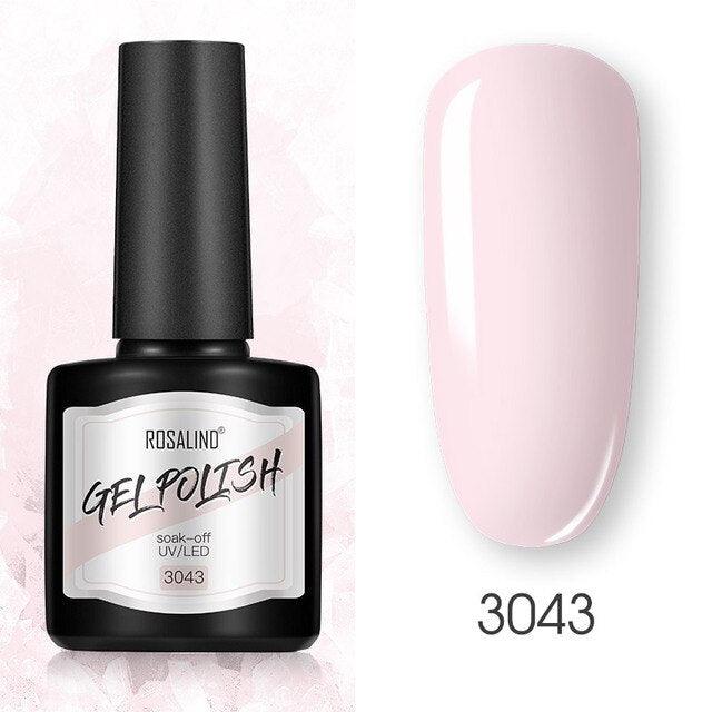 Modern Womens Glossy Colorful 8ml Nail Gel Polish Permanent UV LED High Quality Crystal Effect Design