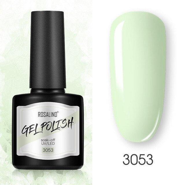 Modern Womens Glossy Colorful 8ml Nail Gel Polish Permanent UV LED High Quality Crystal Effect Design