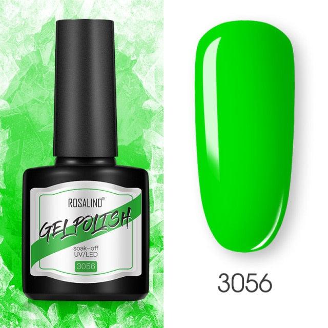 Modern Womens Glossy Colorful 8ml Nail Gel Polish Permanent UV LED High Quality Crystal Effect Design
