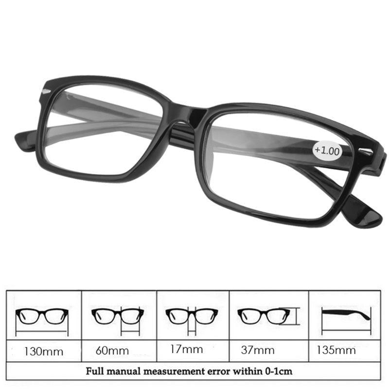 Ultra Light Reading Glasses Presbyopia Eyeglasses Diopter Reading Glasses For Men Metal Quality Classic Frame Computer Readers Reading Glasses with Comfort Spring Hinges for Men and Women 1.0 1.5 2.0 2.5 3.0