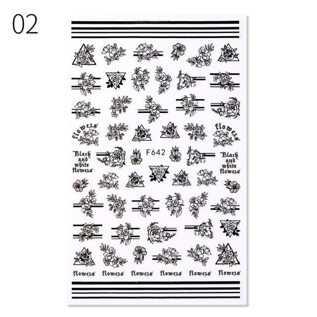 Alphabet Love Shaped Pattern 3D Nail Stickers Slider Valentine Day Decals Foil For Love Nail Art Decoration Pop Art Nail Stickers Sexy Girl Designs Comics Water Transfer Decals Manicure Lips Nail Art Decorations Slider Nail Art Stickers