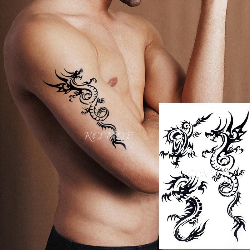 Elegant Waterproof Temporary Butterfly Sticker Tattoo Fake Halloween Party Tattoo For Woman Girls