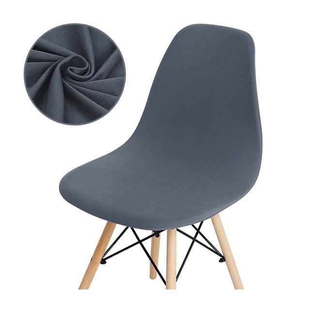 Avangarde Style Printed Seat Cover For Shell Chair Armless Shell Chair Cover Banquet Home Slipcover Elastic Removable Stretch High Back For Sofa Armchairs