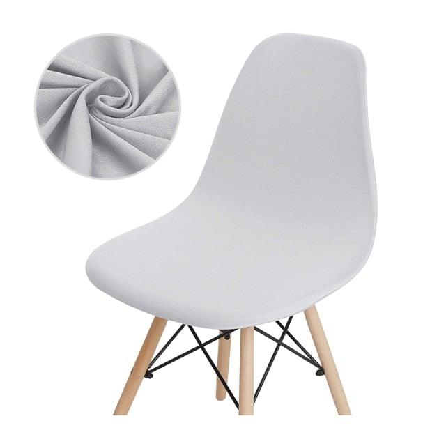 Avangarde Style Printed Seat Cover For Shell Chair Armless Shell Chair Cover Banquet Home Slipcover Elastic Removable Stretch High Back For Sofa Armchairs