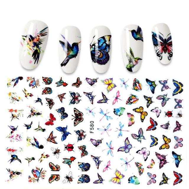 The New 3D Nail Sticker Cool English Letter stickers for nail Foil Love Heart Design Nails Accessories Fashion Manicure Sticker Stickers Girls Manicure Decoration Nail Art Supplies 3D Self-Adhesive Nail Decals Designer Nail Stickers for Acrylic Nails