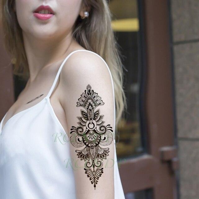 Elegant Waterproof Temporary Butterfly Sticker Tattoo Fake Halloween Party Tattoo For Woman Girls