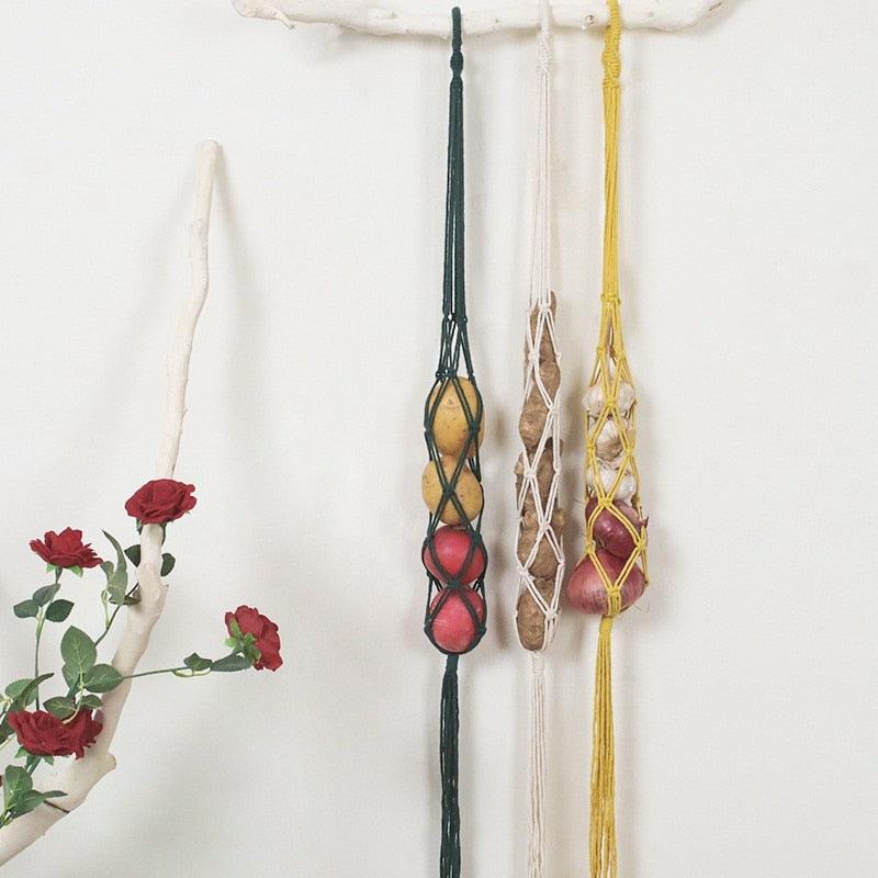 Handmade Wall Art Home Wall Decor Woven Hanging Tapestry Tassel Wind Chimes Wall Hanging Ornaments Hand Macrame Wall For Wall Wedding Living Room Gallery Patio Apartment Yard Decor