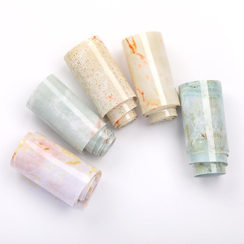 Nail Foils Marble Flower Series Iridescent Nail Art Transfer Sticker Paper Slider Nail Water Decal Design Manicures Decorations Art Manicures Decoration New Gold Nail Transfer Foils for Nail Arts Nails Supply Holographic Effect Nail Art Foil Stickers Hol