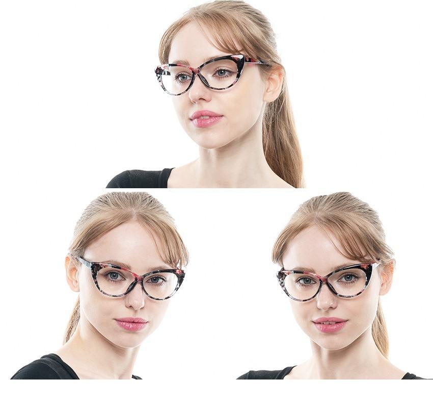 Cat Eye Reading Glasses For Women Lightweight Presbyopic Reading Glasses Fashion Cute Reader For Women Computer Readers Anti Glare UV Ray Eyeglasses +0.5 0.75 1.0 1.25 1.5 1.75 2.0 2.5 3.0 3.5 4.0