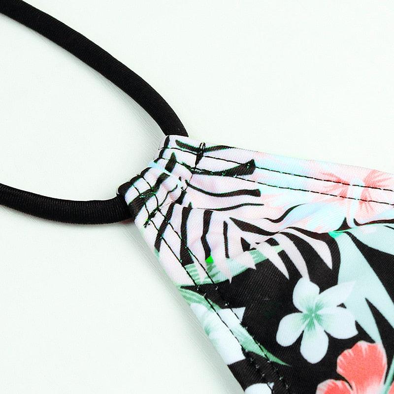 Swimwear Woman Swimsuit Bikini New Push Up Bikini Set Bathing Suit Women's Bikini Swimsuits Floral Printed Bathing Suits For Women 2 Piece Bikini Women Floral Print Beachwear Two Piece Suit
