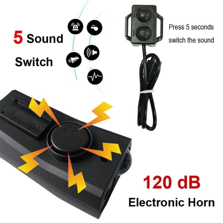 4000mAh Bicycle Front Light Set USB Rechargeable Smart Headlight With Horn 800 Lumen LED Bicycle Light Set USB Rechargeable Super Bright Bike Headlight