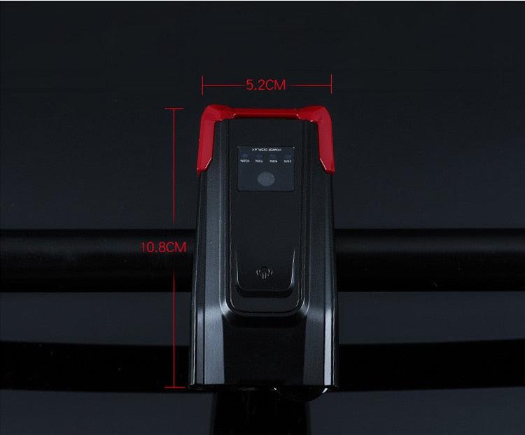 4000mAh Bicycle Front Light Set USB Rechargeable Smart Headlight With Horn 800 Lumen LED Bicycle Light Set USB Rechargeable Super Bright Bike Headlight
