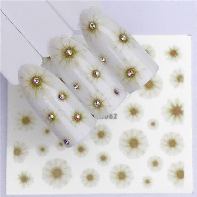 Nail Art Water Transfer Stickers Anime Mouse Animal Kid slider adhesive Watermark Decals Women Beauty Wedding Nails Decal Self-Adhesive 3D Wave Design Decoration for Women Girls Art Stickers Decal Decoration Metallic Curve Strip Line Nail