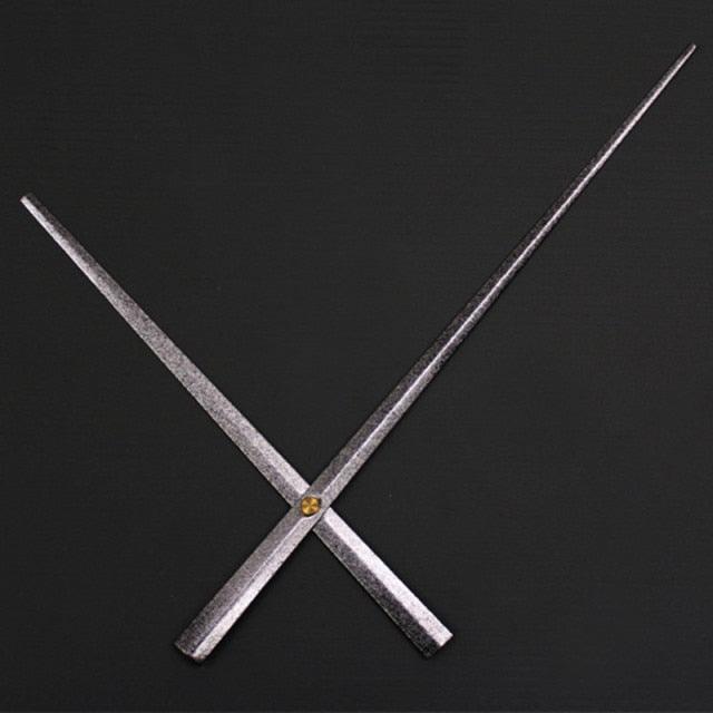 Wall Clock Pointer Clock Watch Kit Accessories 3D Clock Hands Wall Clock for Kitchen Office and Home Art Decor Quartz Clock Movement Mechanism Accessories Needle Pointer Large Wall Clocks Quartz