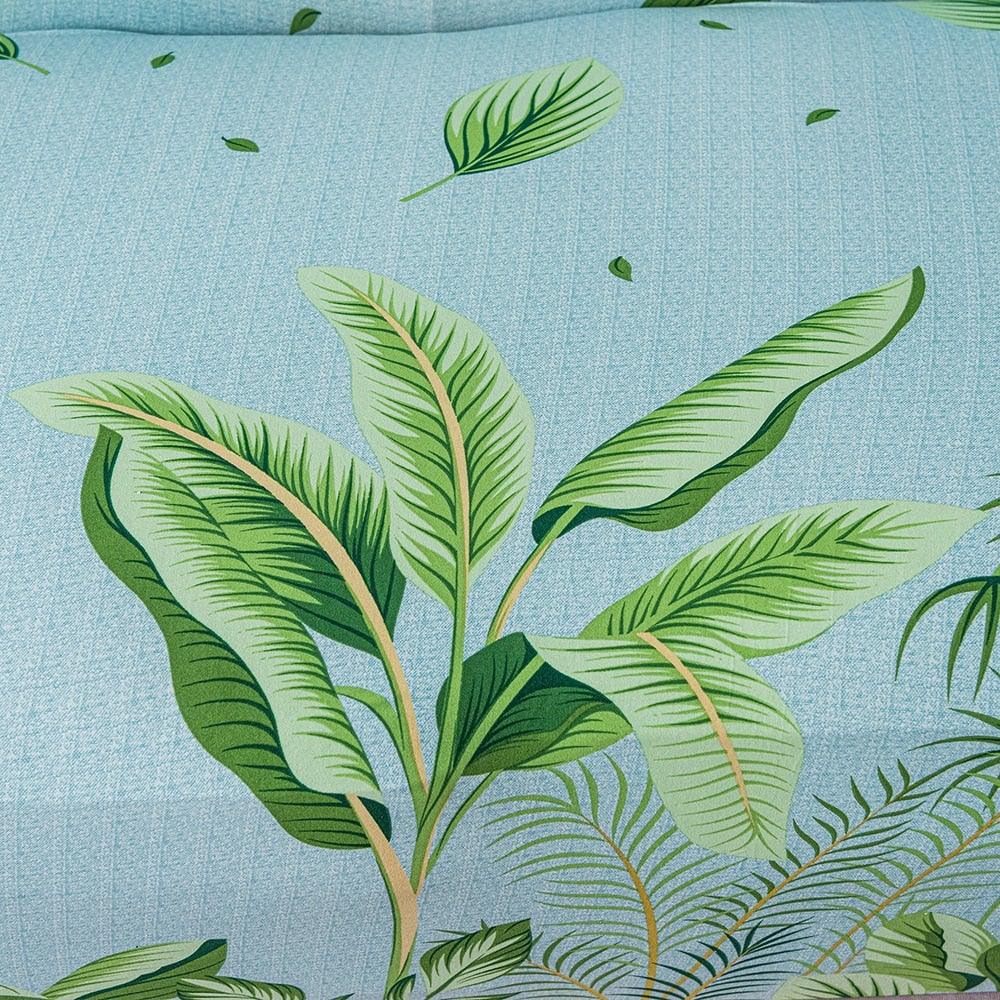 Elastic Plain Floral Printing Sofa Cover Stretch for Living Room Couch Cover Chair Protector 1/2/3/4 Seater Printed Couch Cover for 3 Cushion Couch Floral Pattern Sofa Cover with Separate Cushion Cover Pieces Stretch Sofa Slipcover
