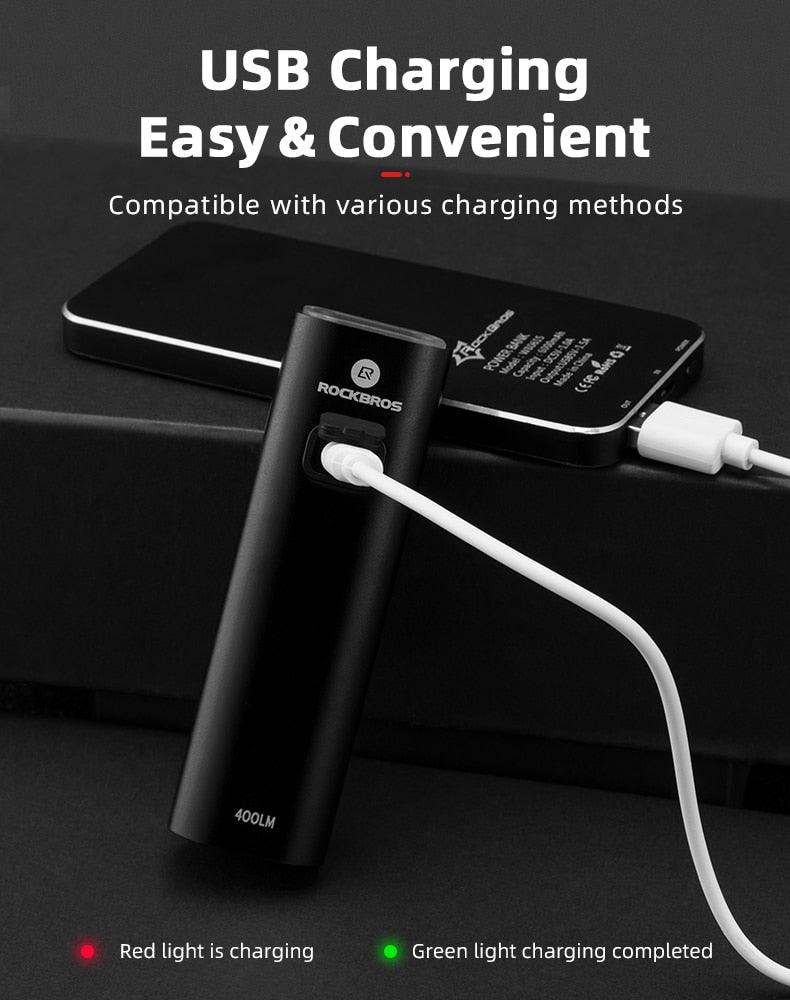 Bike Light Front Lamp USB Rechargeable LED 4800mAh Bicycle Light Waterproof Bicycle Light Set USB Rechargeable Super Bright Bike Headlight For Night Riding Bracket 1000LM