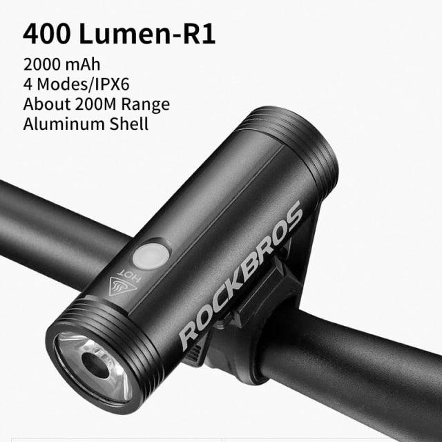 Bike Light Front Lamp USB Rechargeable LED 4800mAh Bicycle Light Waterproof Bicycle Light Set USB Rechargeable Super Bright Bike Headlight For Night Riding Bracket 1000LM