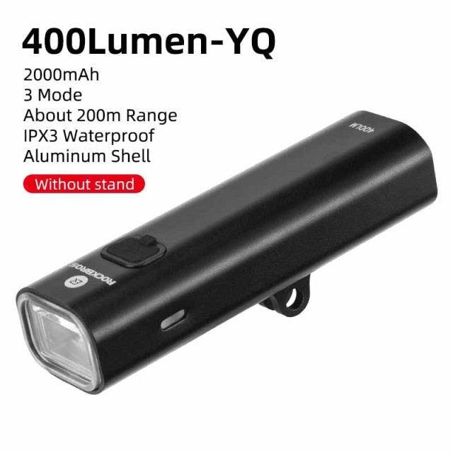 Bike Light Front Lamp USB Rechargeable LED 4800mAh Bicycle Light Waterproof Bicycle Light Set USB Rechargeable Super Bright Bike Headlight For Night Riding Bracket 1000LM