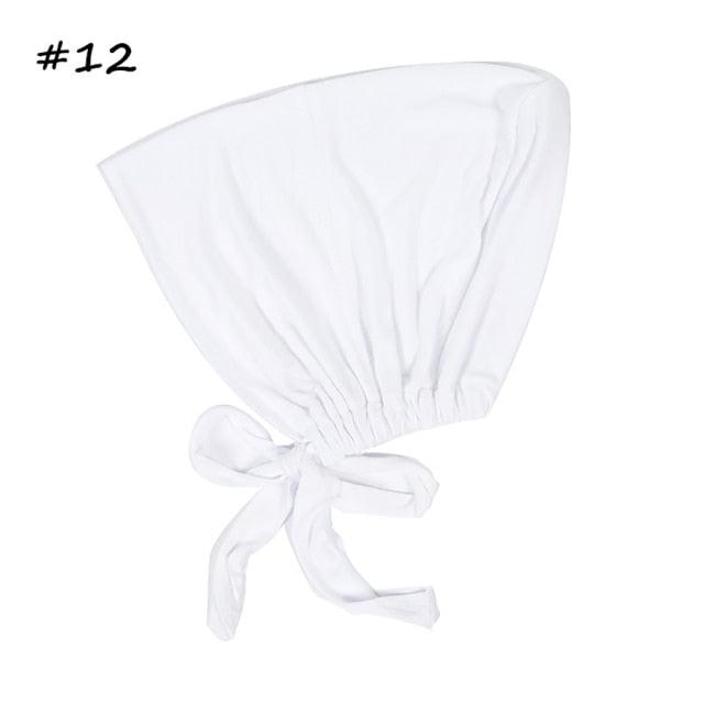 Fashion Modal Under Scarf Hijab Turban Cap Cotton With Band Adjustable Inner Hijab cap Muslim Turban Hijab Cap For Women