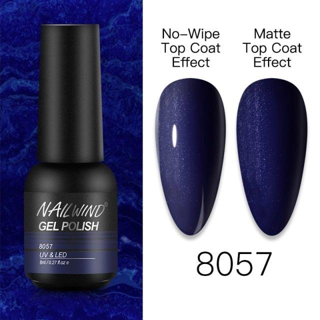 NEW TREND Modern fashion Red Gel Nail Polish For Nails Permanent UV LED 8ml Matte Glossy High Quality Fashion Design For Women and Ladies