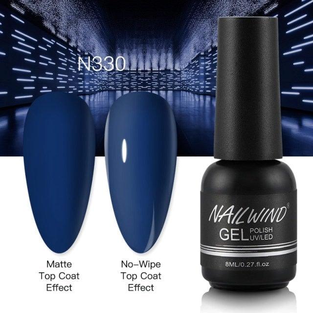 NEW TREND Modern fashion Red Gel Nail Polish For Nails Permanent UV LED 8ml Matte Glossy High Quality Fashion Design For Women and Ladies