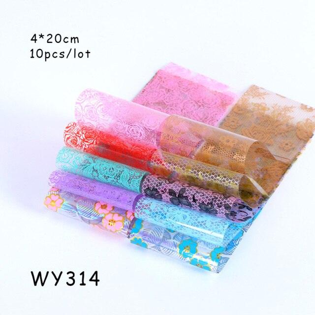 Holographic Nail Foil Transfer Set Sticker Decal Nail Art Foils Designer Marble Nail Decoration Sliders Wraps Manicure Women Kids Girls Manicure Decoration Nail Art Supplies 3D Self-Adhesive Nail Decals Designer Nail Stickers for Acrylic Nails
