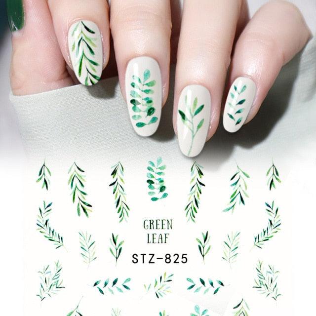 3D Nail Stickers Leaves Butterfly Panda Love Heart Design Stickers For Nails Manicure Foil Nail Art Decor Girls Manicure Decoration Nail Art Supplies 3D Self-Adhesive Nail Decals Designer Nail Stickers for Acrylic Nails