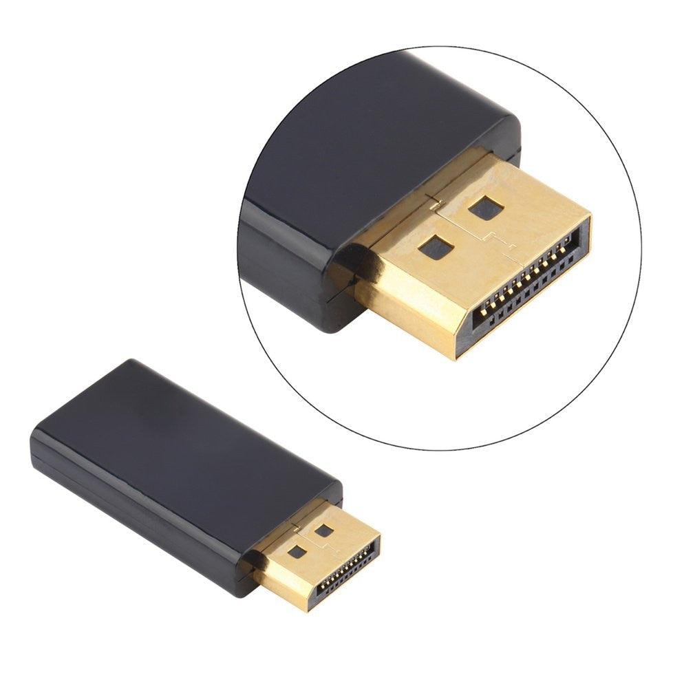 1 /10PCS 4K Hdmi-compatible 1080P Adapter Revolution DP To HDMI Compatible With PC TV Laptop And Monitor