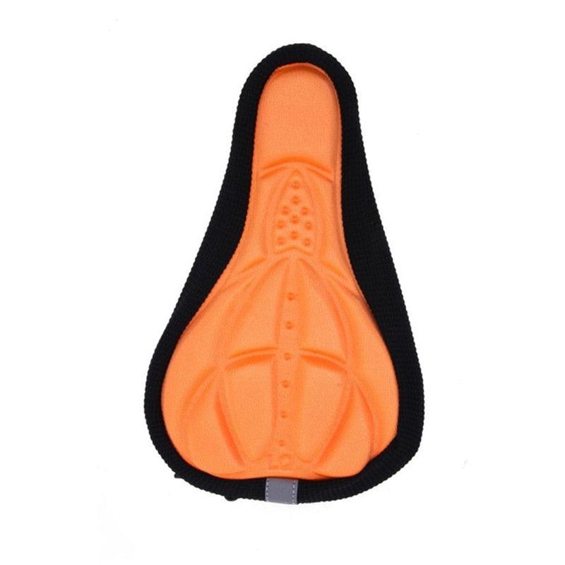 Mountain Bike 3D Saddle Cover Thick Breathable Super Soft Bicycle Seat Cushion Silicone Sponge Gel Seat Cover With Gel Padding And Memory Foam Bike Seat Cushion Cover Pad For Bicycle Seat Saddle