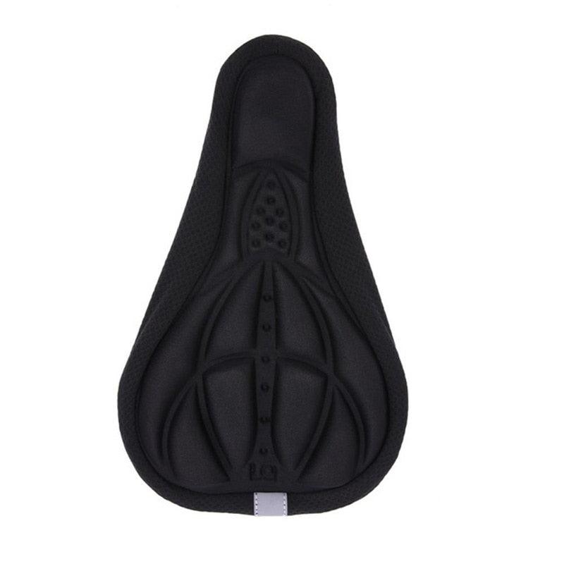 Mountain Bike 3D Saddle Cover Thick Breathable Super Soft Bicycle Seat Cushion Silicone Sponge Gel Seat Cover With Gel Padding And Memory Foam Bike Seat Cushion Cover Pad For Bicycle Seat Saddle