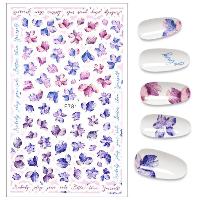 The New 3D Nail Sticker Cool English Letter stickers for nail Foil Love Heart Design Nails Accessories Fashion Manicure Sticker Stickers Girls Manicure Decoration Nail Art Supplies 3D Self-Adhesive Nail Decals Designer Nail Stickers for Acrylic Nails
