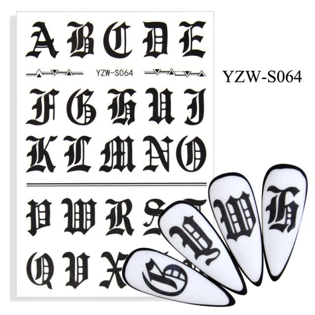 Water Decal Nail Art Decorations Nail Sticker Tattoo Full Cover Beauty Decals Manicure Supplies Accessories Women Kids Girls Manicure Decoration Nail Art Supplies 3D Self-Adhesive Nail Decals Designer Nail Stickers for Acrylic Nails