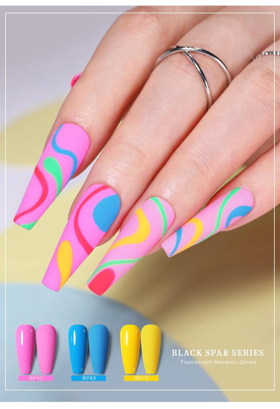 Luxury Modern New Popular Womens Gel Nail Polish Permanent Varnish 10ml Elegant Fashion Design Nail Polish For Women and Girls