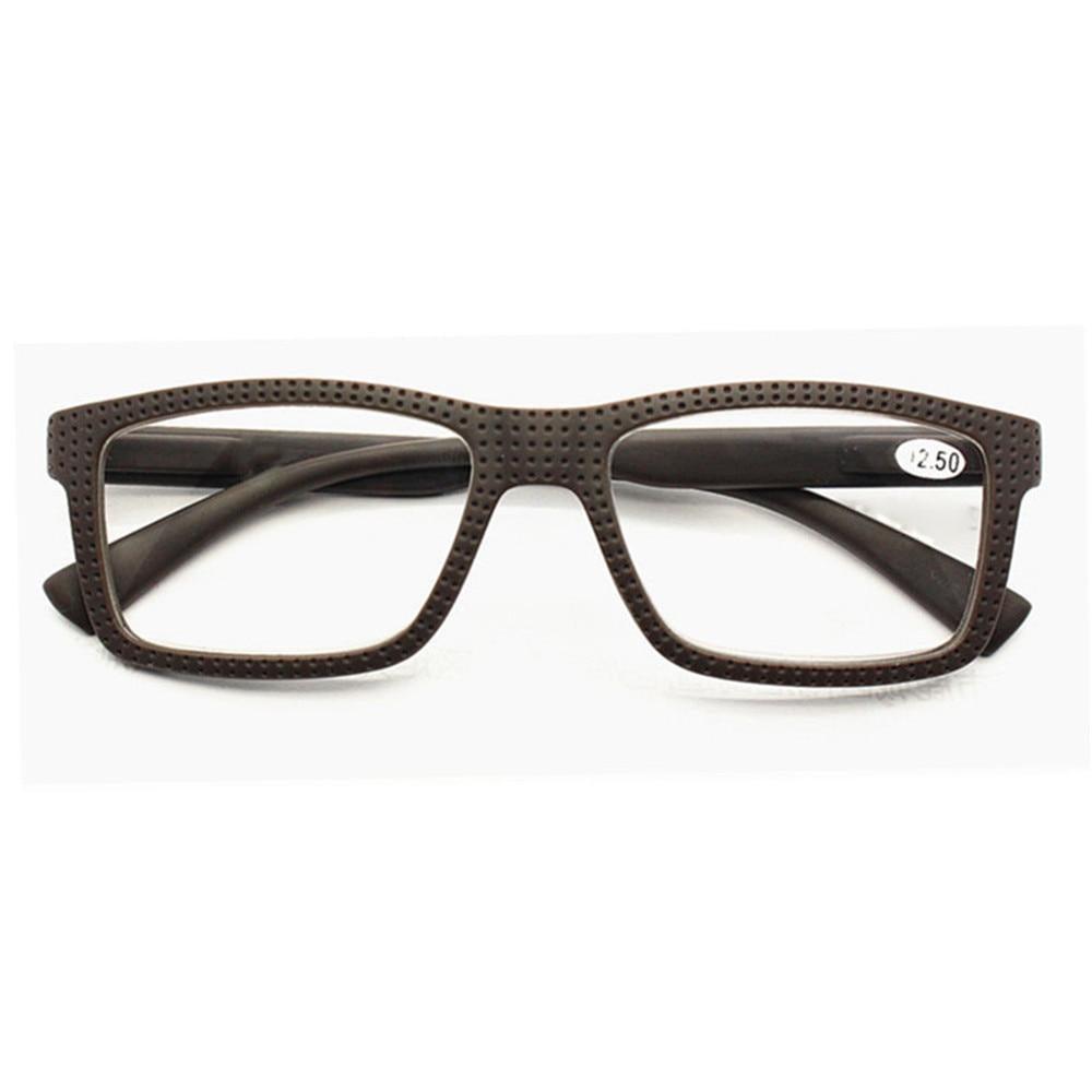 Fashion For Men And Women Reading Glasses Frame Retro Classic Eyeglasses New Ultralight Eyewear Reading Glasses Oversize Large Square Men Readers ,Comfort Lightweight Eyeglasses Flexible Spring Hinge