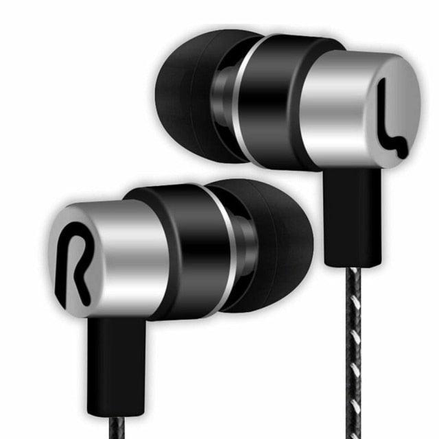 Sports Headphones Wired Gaming In Ear Earbuds Monitor Earphones With Mic Stereo Sound Volume Control 3.5mm Wired Headphones With Bass Earbuds Stereo Earphone Music Sport Gaming Headset With Mic Simple Earphones