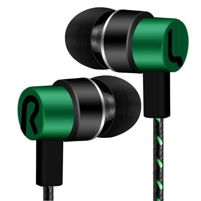 Sports Headphones Wired Gaming In Ear Earbuds Monitor Earphones With Mic Stereo Sound Volume Control 3.5mm Wired Headphones With Bass Earbuds Stereo Earphone Music Sport Gaming Headset With Mic Simple Earphones