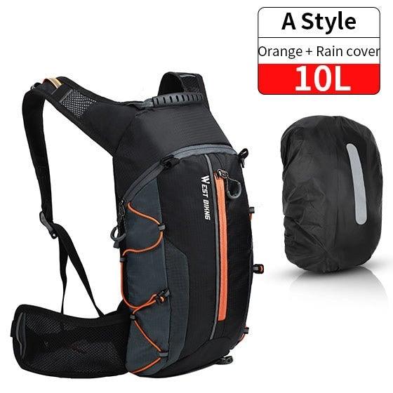 Bike Bags Portable Waterproof Backpack Cycling Water Bag Outdoor Sport Climbing Hiking Pouch Hydration Backpack Bike Backpack Mountain Biking Daypack Cycling Hiking Bicycle 10L