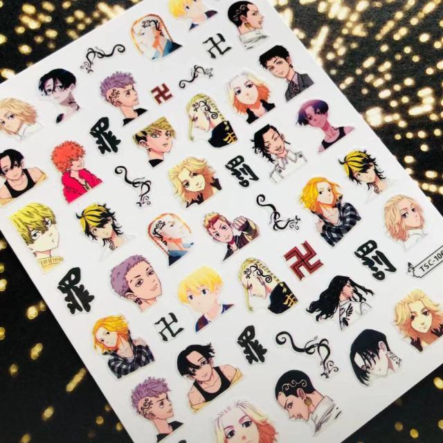 3D Nail Art Stickers Decal Template Nail Tool Decorations Nail Slider Metallic Nail Art Stickers Set Love Metal Nail Studs Decals for Women Nail Decorations Accessories Metal Curve Stripe Lines Design Letter Nail Sticker Decoration