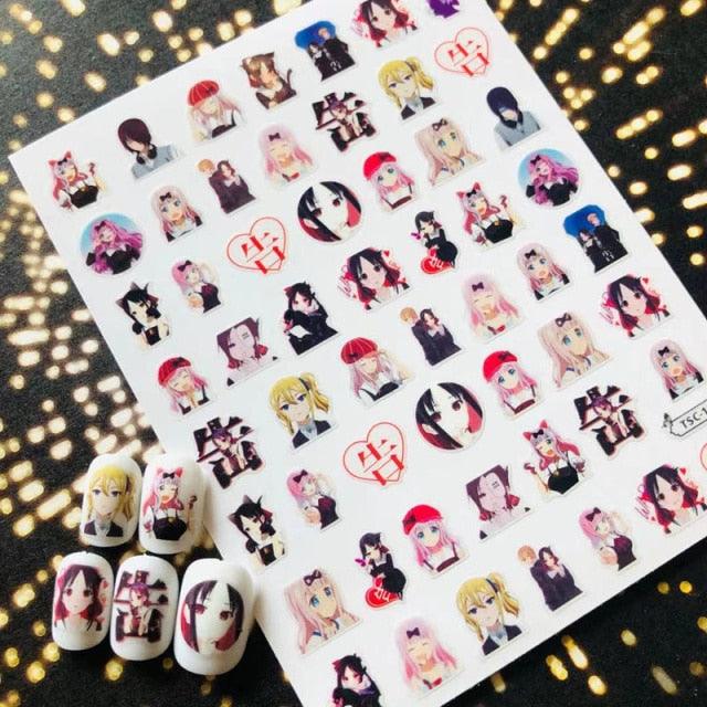 3D Nail Art Stickers Decal Template Nail Tool Decorations Nail Slider Metallic Nail Art Stickers Set Love Metal Nail Studs Decals for Women Nail Decorations Accessories Metal Curve Stripe Lines Design Letter Nail Sticker Decoration