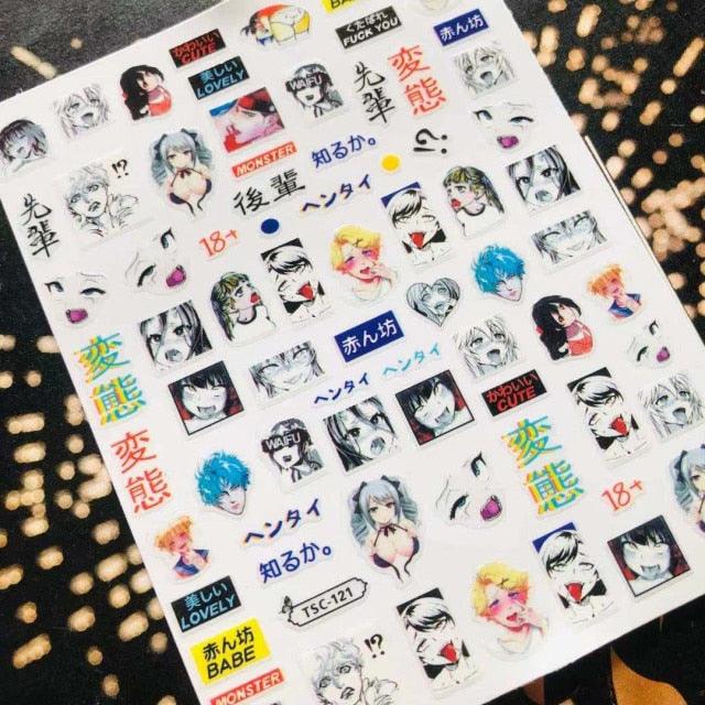 3D Nail Art Stickers Decal Template Nail Tool Decorations Nail Slider Metallic Nail Art Stickers Set Love Metal Nail Studs Decals for Women Nail Decorations Accessories Metal Curve Stripe Lines Design Letter Nail Sticker Decoration