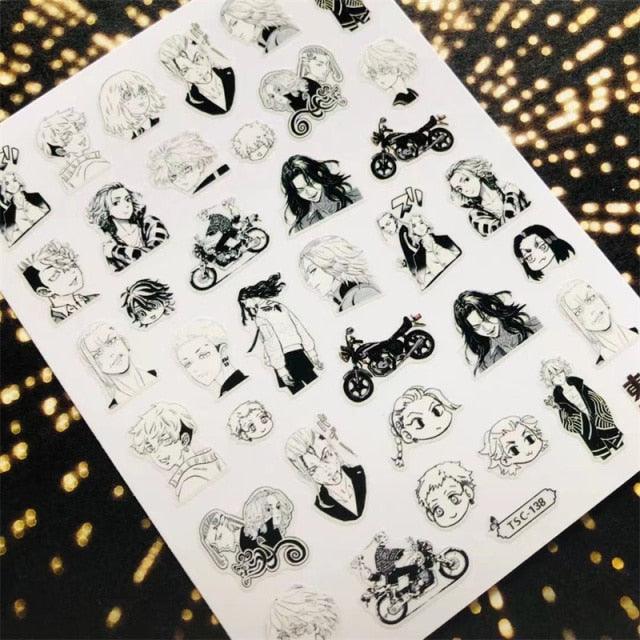 3D Nail Art Stickers Decal Template Nail Tool Decorations Nail Slider Metallic Nail Art Stickers Set Love Metal Nail Studs Decals for Women Nail Decorations Accessories Metal Curve Stripe Lines Design Letter Nail Sticker Decoration
