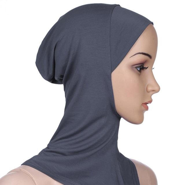 New Luxury Fashion Winter Soft Colorful Inner Hijab Cap Muslim Turban Hijab Caps Muslim Under Scarf Women Lightweight Hijab Bonnet Muslim Women Elegant Scarf Turbans Head For Women Women's Hijabs Hijab Caps Hat For Women