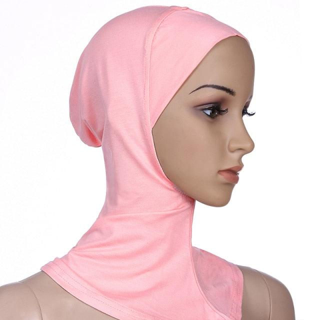 New Luxury Fashion Winter Soft Colorful Inner Hijab Cap Muslim Turban Hijab Caps Muslim Under Scarf Women Lightweight Hijab Bonnet Muslim Women Elegant Scarf Turbans Head For Women Women's Hijabs Hijab Caps Hat For Women