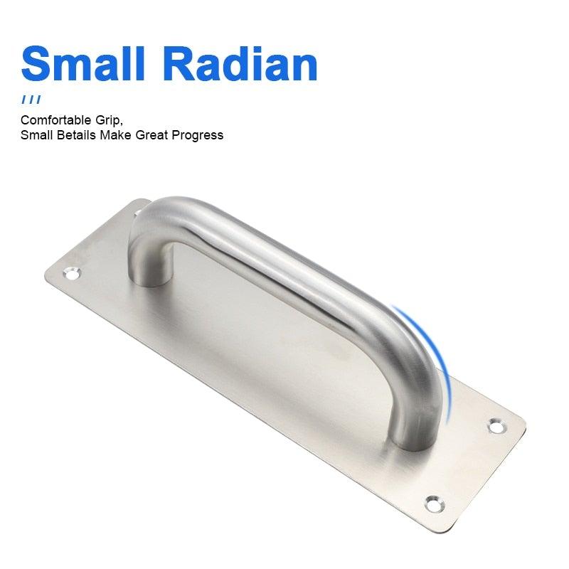 Large Size Door Handle Stainless Steel Furniture Handles Door Knob Pull Handle Stainless Steel Flush Concealed Furniture Handle for Door Drawer Cupboard Cabinet Sliding Door
